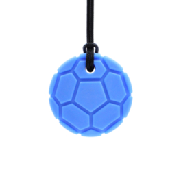 ARK Soccer Ball - Gryzak, Naszyjnik w kształcie Piłki Nożnej - niebieski
