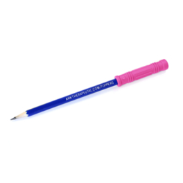 BITE SABER - Gryzak na kredkę lub ołówek - różowy