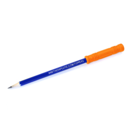 BITE SABER - Gryzak na kredkę lub ołówek - pomarańczowy