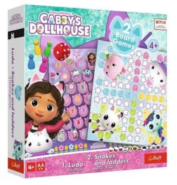 Gra planszowa 2w1 Gabby's Dollhouse TREFL