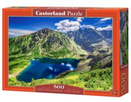 Puzzle 500 Czarny Staw Gąsienicowy Tatras CASTOR