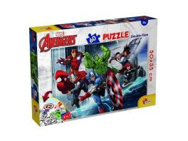 Puzzle dwustronne 60 Marvel Avengers