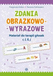 Zdania obrazkowo-wyrazowe - r, l, li, j w.2023