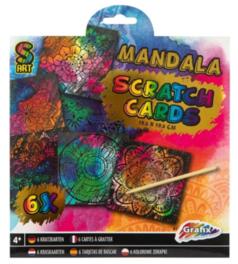 Scratch Cards mandala 6 zdrapek