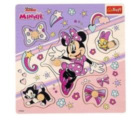 Puzzle mini drewniane - Minnie Mouse TREFL