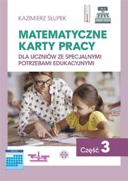 Matematyczne karty pracy cz. 3