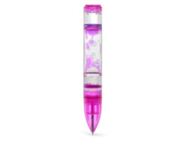 Długopis Klepsydra z kolorową cieczą