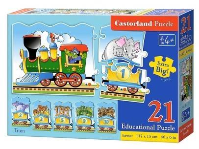 Puzzle Edukacyjne - Train CASTOR