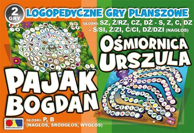 2 gry Ośmiornica Urszula/Pająk Bogdan