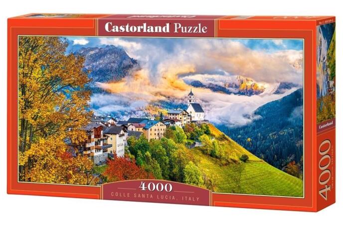 Puzzle 4000 Colle Santa Lucia - Włochy CASTOR