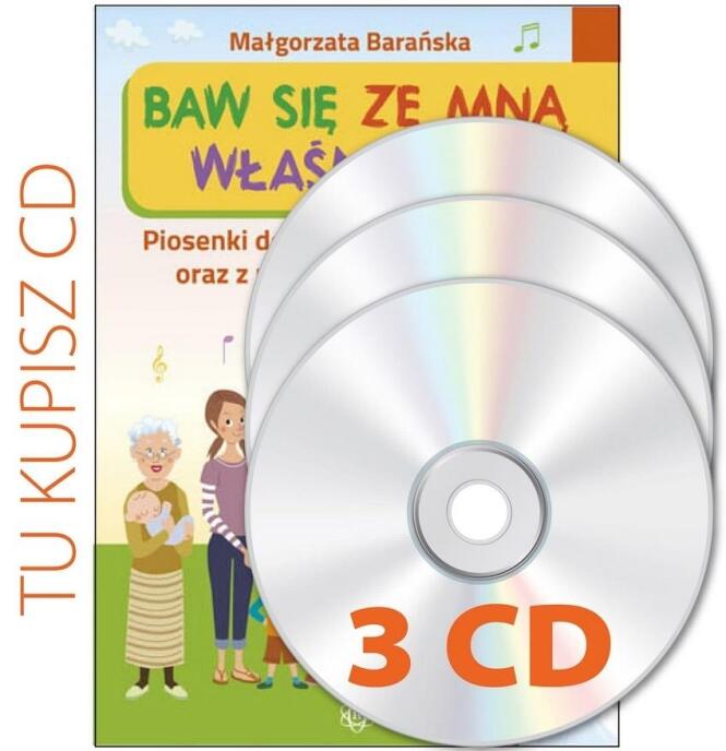 Baw się ze mną Właśnie tak. Płyty CD