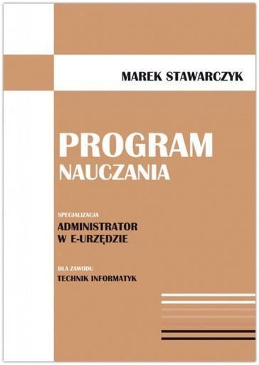 Program nauczania. Administrator w e-Urzędzie