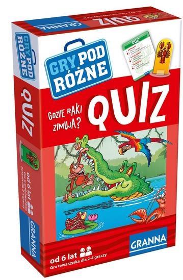 Gry podróżne - Quiz Gdzie raki zimują? GRANNA