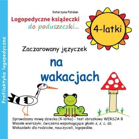 Zaczarowany języczek na wakacjach 4 latki