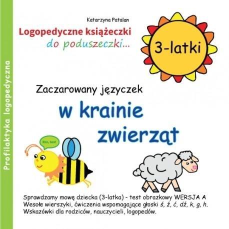 Zaczarowany języczek w krainie zwierząt 3 latki