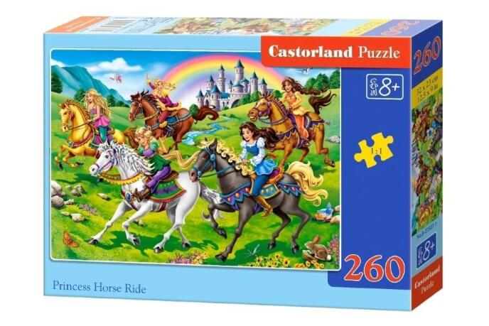 Puzzle 260 Princess Horse Ride CASTOR