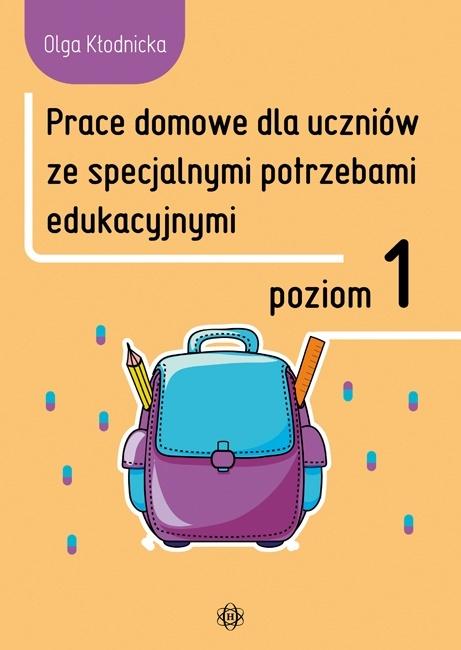 Prace domowe dla uczniów ze specjalnymi.. Poziom 1