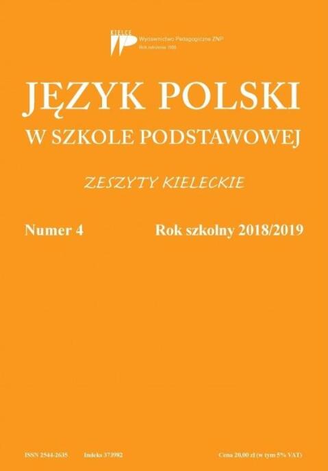 Język polski w szkole podstawowej nr 4 2018/2019