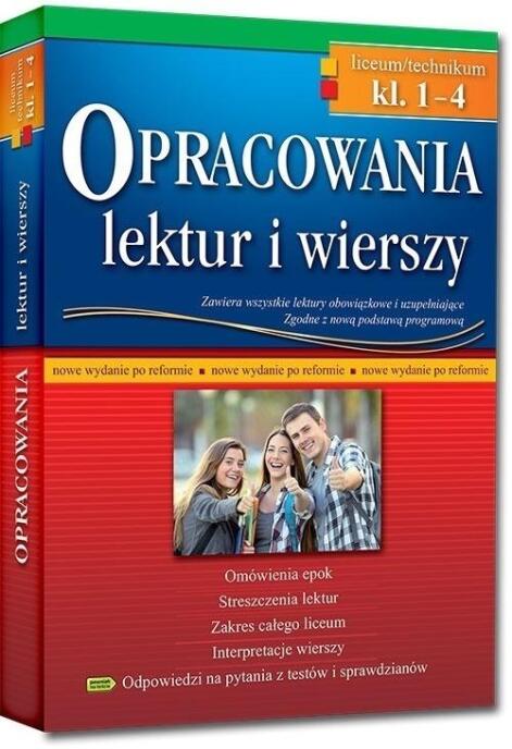 Opracowania LO 1-4 lektur i wierszy w.2020 GREG