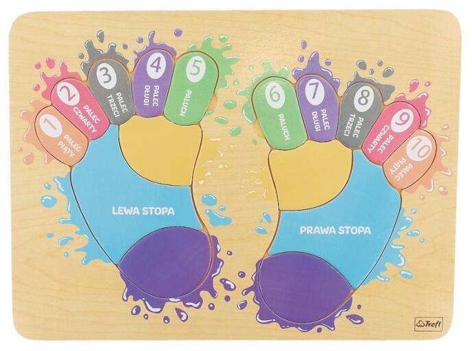 Zabawka drewniana - Tup Tup Stópki TREFL
