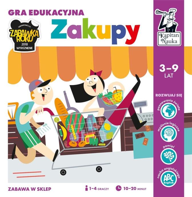 Kapitan Nauka Zakupy. Gra edukacyjna