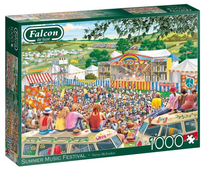 Puzzle 1000 Falcon Letni festiwal muzyczny G3