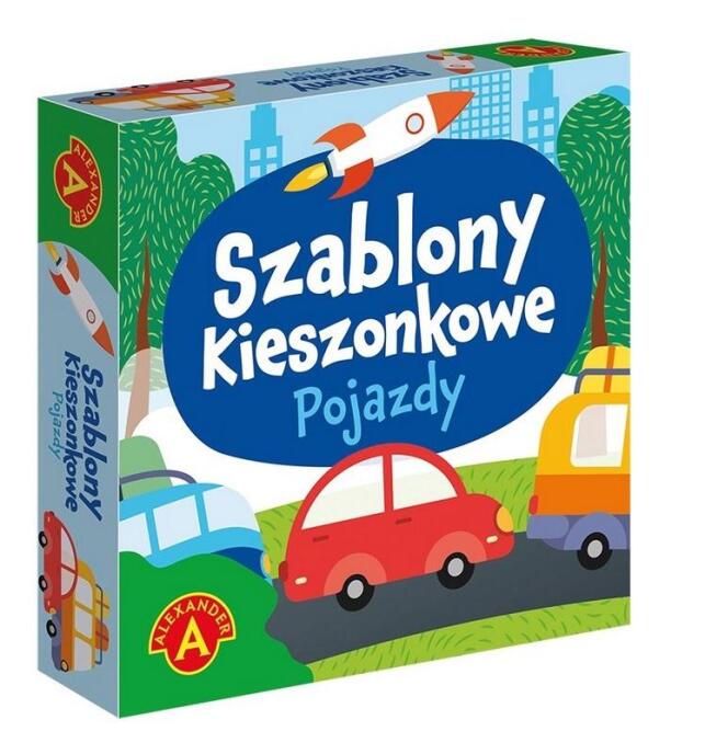 Szablony kieszonkowe - Pojazdy ALEX