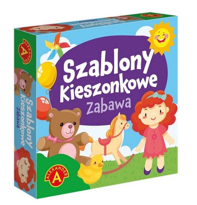 Szablony kieszonkowe - Zabawa ALEX