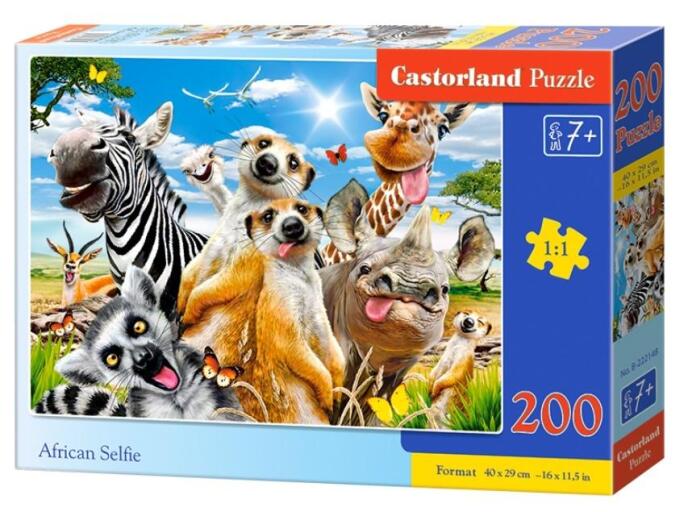 Puzzle 200 African Selfie CASTOR