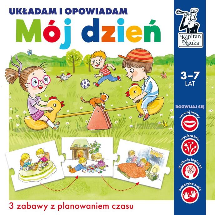 Mój dzień. Układam i opowiadam. Kapitan Nauka