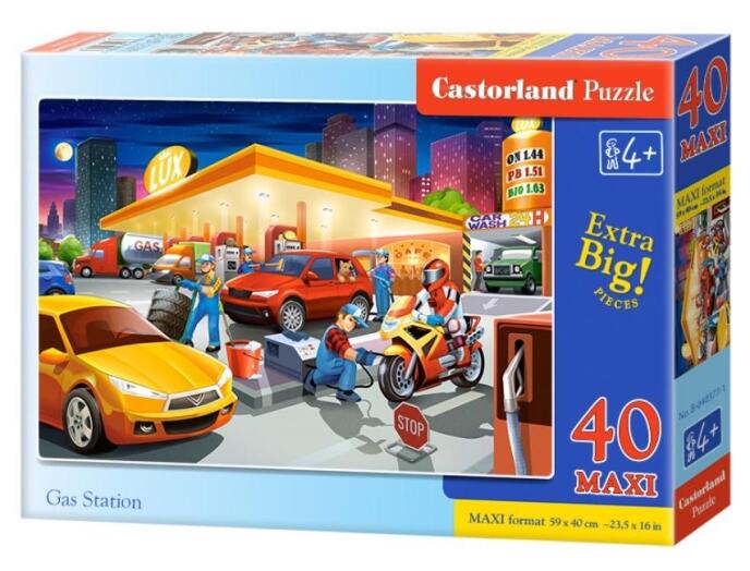 Puzzle 40 maxi - Gas Station CASTOR