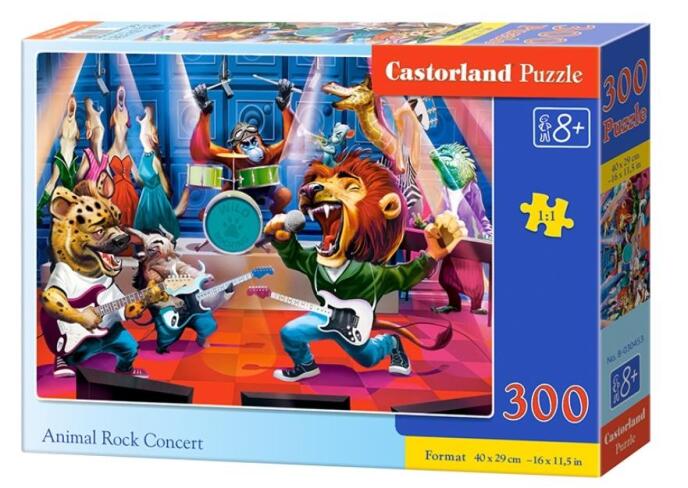 Puzzle 300 Animal Rock Concert CASTOR