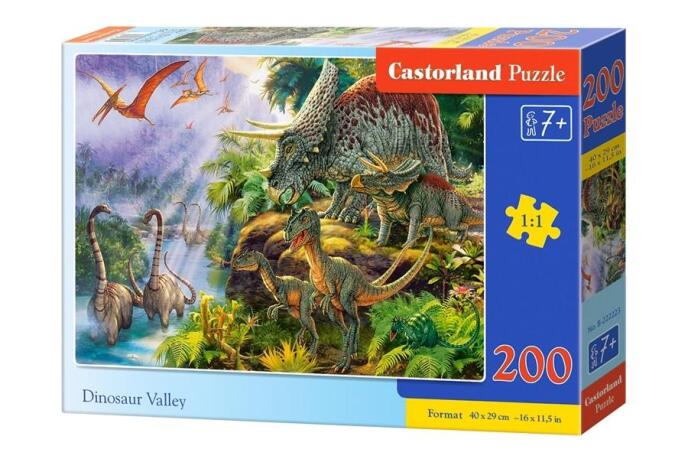 Puzzle 200 Dinosaur Valley CASTOR