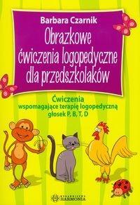 Obrazkowe ćwiczenia logopedyczne... P, B, T, D