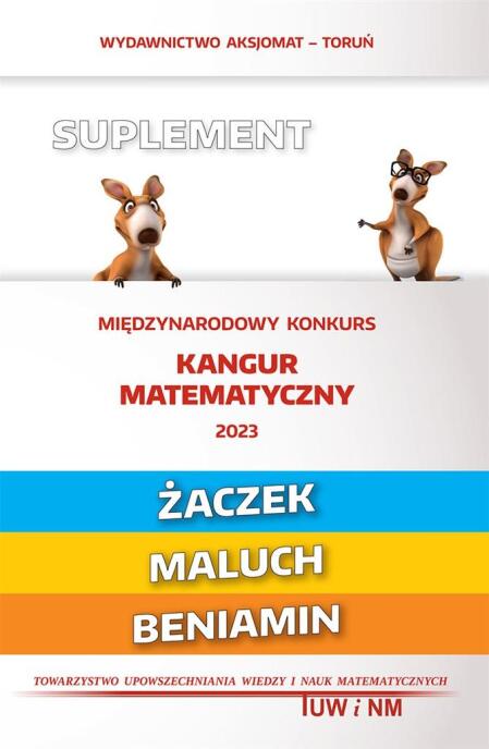 Matematyka z wesołym kangurem Żaczek/Maluch...