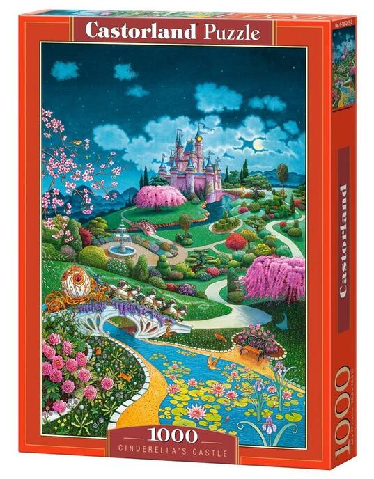 Puzzle 1000 Cinderella's Castle CASTOR