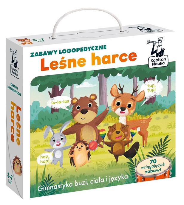 Zabawy logopedyczne. Leśne harce