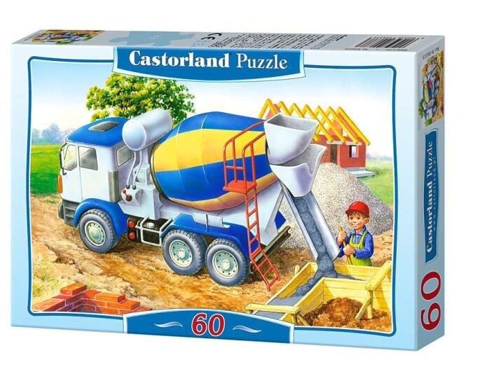 Puzzle 60 Betoniarka CASTOR