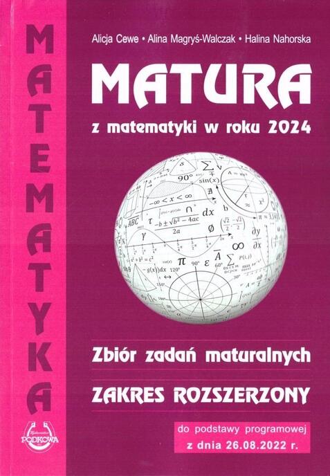 Matura z matematyki 2024 zbiór zadań ZR