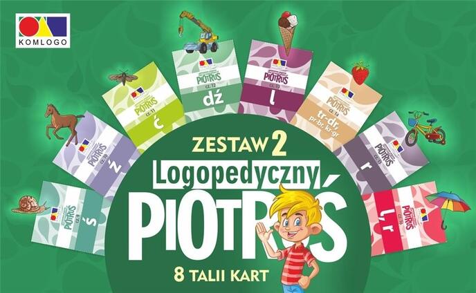 Logopedyczny Piotruś. Zestaw 2