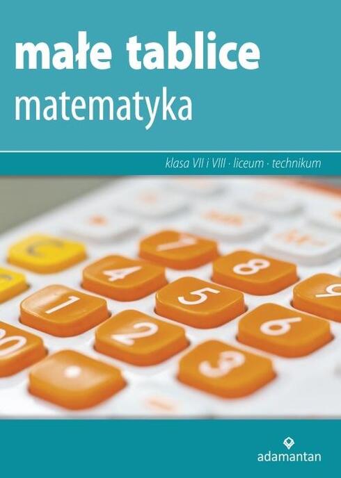 Małe tablice. Matematyka w.2019 ADAMANTAN